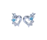 Silver Stud Earring STS-5820